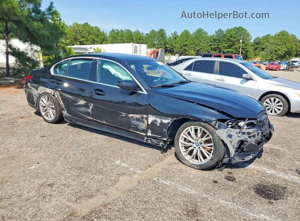3MW39FF03R8E09509 2024 BMW 3 SERIES Черный Передняя правая четверть