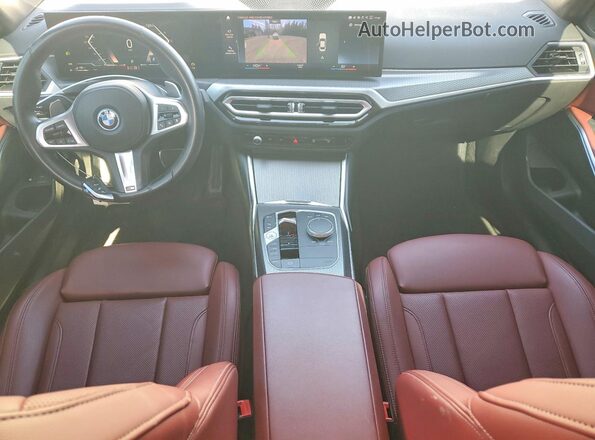 3MW39FF05P8D23664 2023 BMW 3 SERIES Белый Вид панели приборов