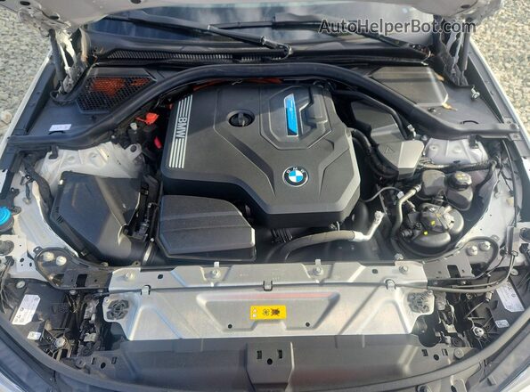 3MW39FS07P8D01610 2023 BMW 3 SERIES White უკანა სალონის ხედი