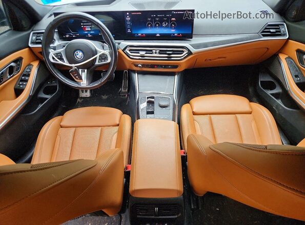 3MW39FS09P8D31613 2023 BMW 3 SERIES Белый Вид панели приборов