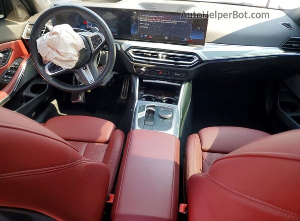 3MW49FF06P8D56595 2023 BMW M3 Серебряный Вид панели приборов