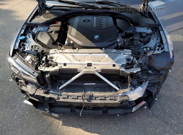 3MW49FF06P8D56595 2023 BMW M3 Серебряный Вид задней части салона