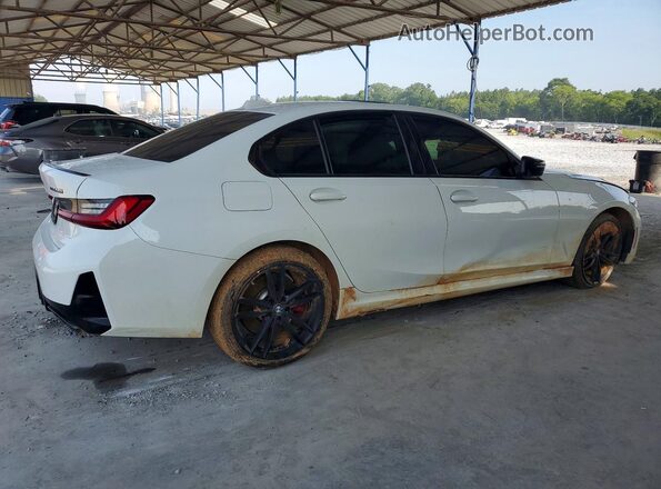 3MW49FF06R8E27197 2024 BMW M3 White Rear right