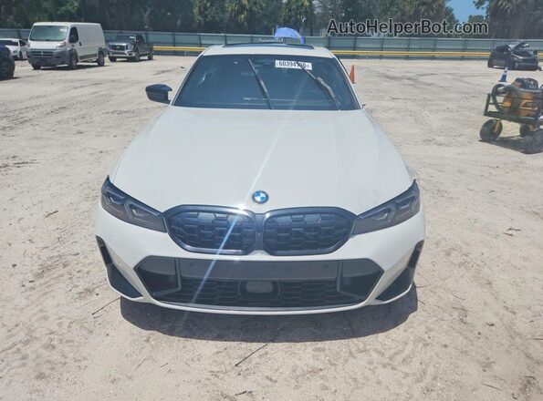 3MW49FS01P8D17144 2023 BMW M3 White წინა ხედი