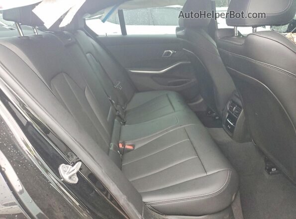 3MW49FS02R8E46948 2024 BMW M3 Black Вид задніх сидінь