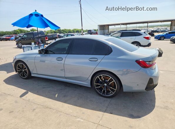 3MW49FS04R8E46272 2024 BMW M3 Gray Задня ліва чверть