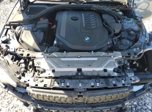 3MW53CM03N8C77230 2022 BMW M2 Gray Вид задньої частини салону