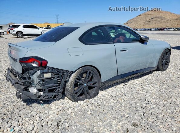 3MW53CM03N8C77230 2022 BMW M2 Gray Задня права чверть
