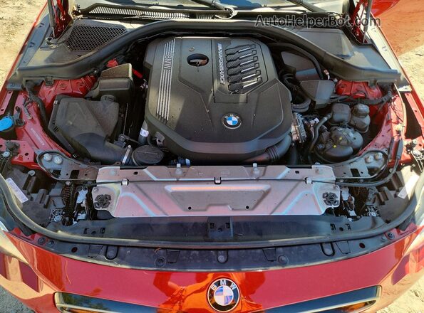 3MW53CM03R8E11692 2024 BMW M2 Red უკანა სალონის ხედი