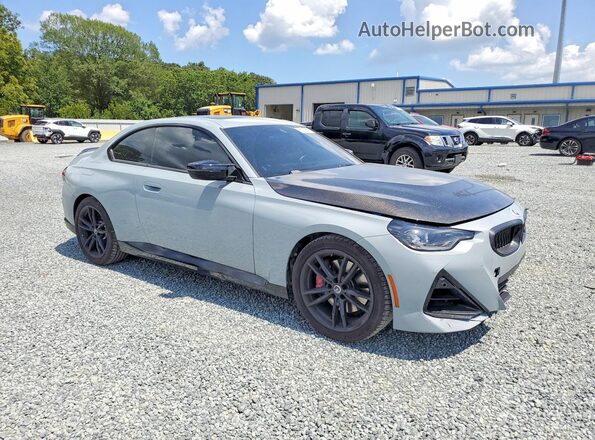3MW53CM05P8D09565 2023 BMW M2 Gray წინა მარჯვენა