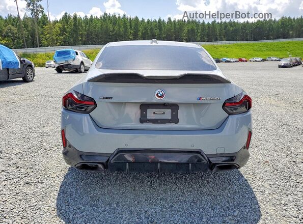 3MW53CM05P8D09565 2023 BMW M2 Gray უკანა ხედი