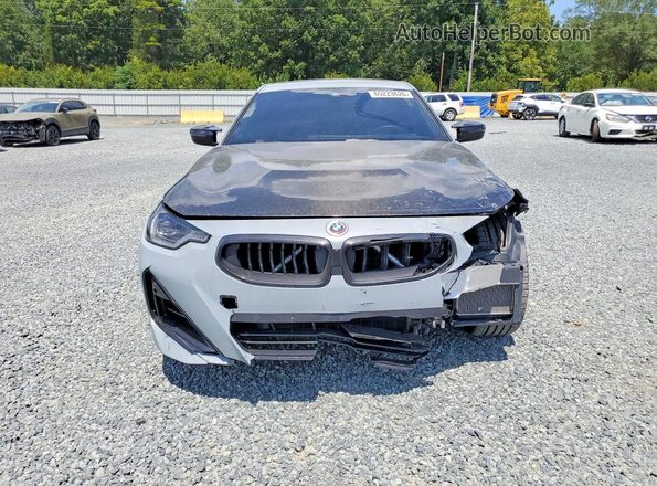 3MW53CM05P8D09565 2023 BMW M2 Gray წინა ხედი