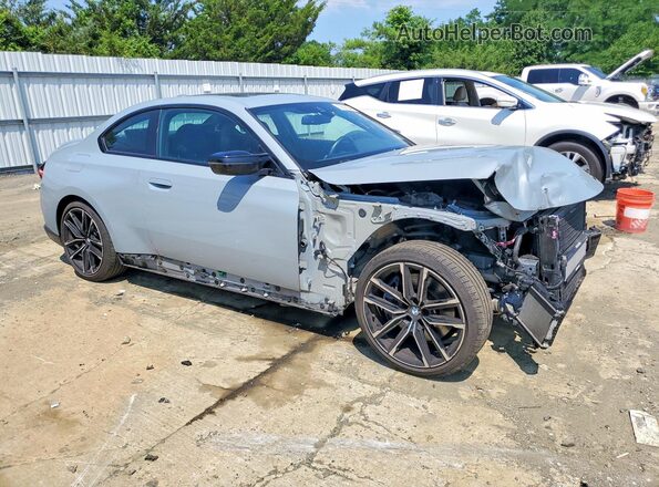 3MW53CM07N8C63444 2022 BMW M2 Gray Front right