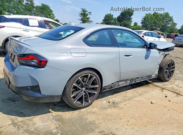 3MW53CM07N8C63444 2022 BMW M2 Gray Rear right