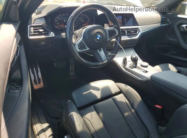 3MW53CM07N8C63444 2022 BMW M2 Gray Dashboard view