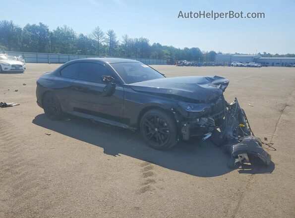 3MW53CM0XP8D45817 2023 BMW M2 Black წინა მარჯვენა