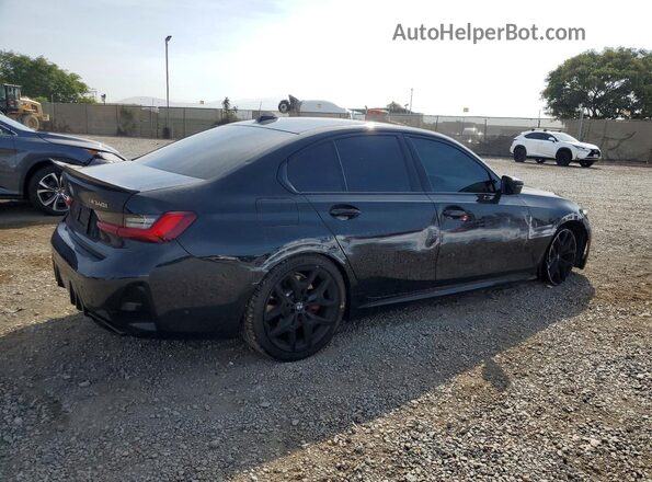 3MW59FT03S8F20161 2025 BMW M3 Black Trasero derecho