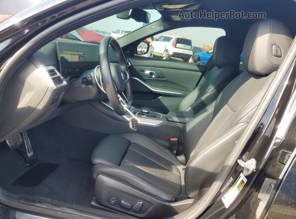3MW59FT03S8F20161 2025 BMW M3 Black Vista interior delantera