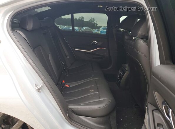 3MW59FT04S8F83849 2025 BMW M3 Gray უკანა სავარძლების ხედი