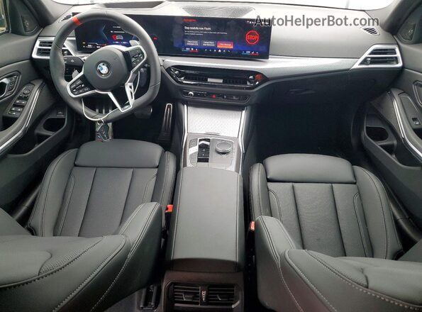 3MW59FT04S8F83849 2025 BMW M3 Gray წინა პანელის ხედი