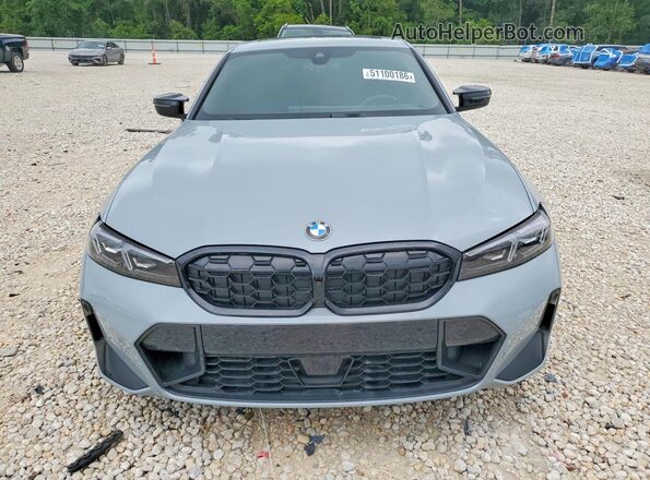 3MW59FT04S8F83849 2025 BMW M3 Gray წინა ხედი