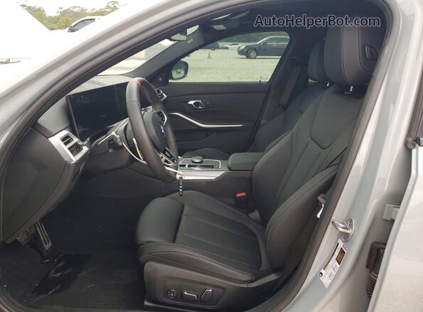 3MW59FT04S8F83849 2025 BMW M3 Gray წინა სალონის ხედი