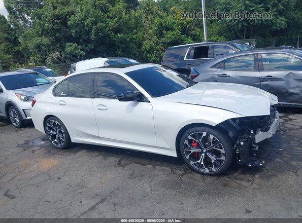 3MW59FT07T8F99464 2026 BMW M3 White Вид задньої частини салону