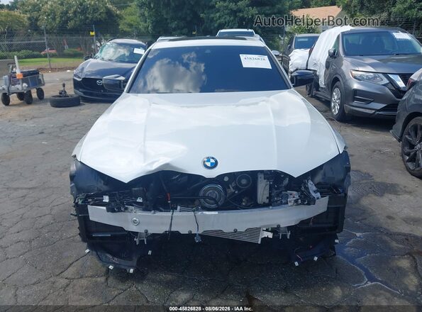3MW59FT07T8F99464 2026 BMW M3 White Вид щитка приладів