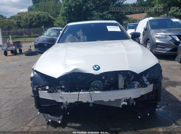 3MW59FT07T8F99464 2026 BMW M3 White Вид спереду