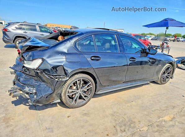 3MW5P7J00N8C63219 2022 BMW 3 SERIES Black Rear right