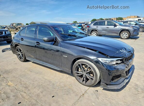 3MW5P7J00N8C63219 2022 BMW 3 SERIES Black Front right