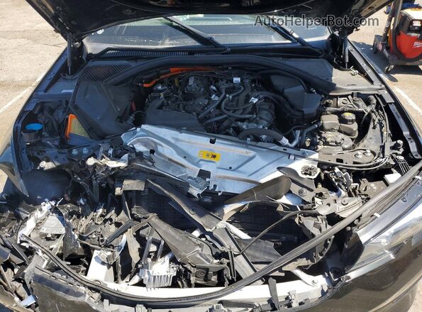 3MW5P7J02M8B48376 2021 BMW 3 SERIES Черный Вид задней части салона