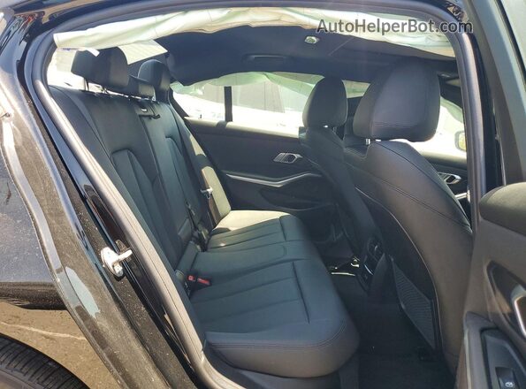 3MW5P7J02M8B48376 2021 BMW 3 SERIES Черный Вид задних сидений