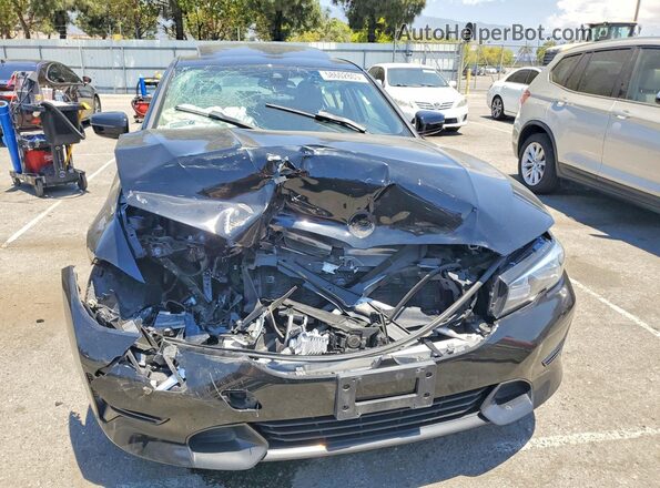 3MW5P7J02M8B48376 2021 BMW 3 SERIES Черный Вид спереди