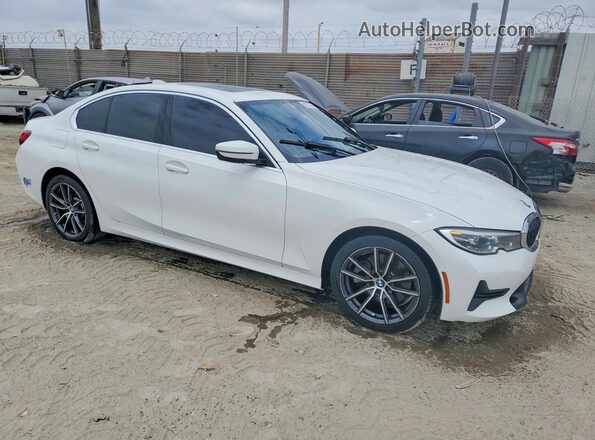 3MW5P7J06M8B98245 2021 BMW 3 SERIES White Առջևի աջ