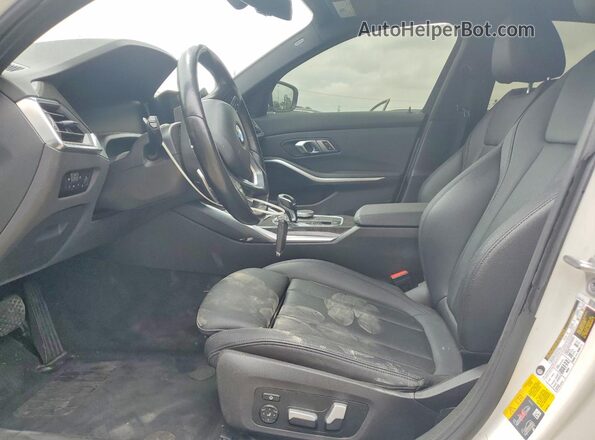 3MW5P7J06M8B98245 2021 BMW 3 SERIES White Սալոնի դիմացի տեսք