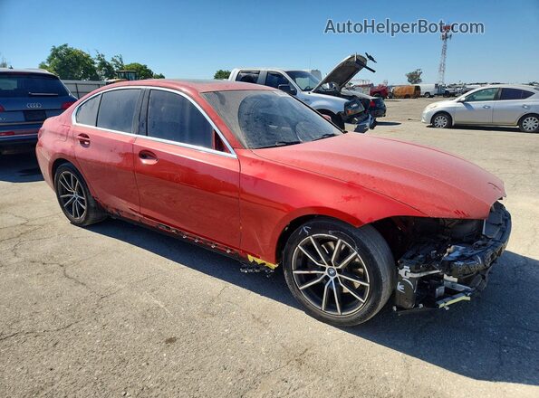 3MW5P7J09N8C44037 2022 BMW 3 SERIES Red Front right