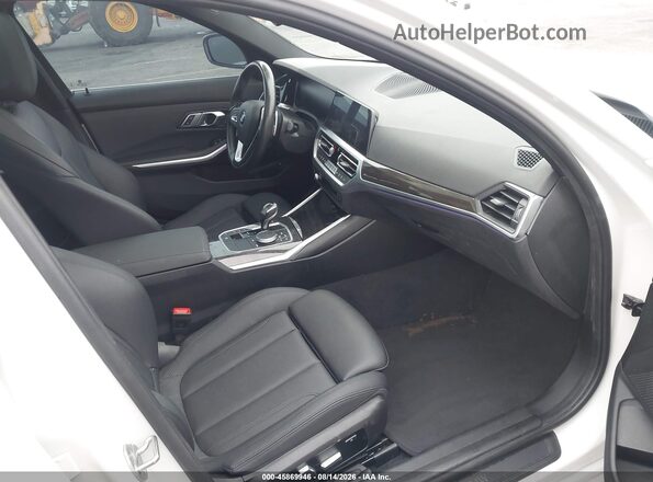 3MW5P7J0XM8B55110 2021 BMW 3 SERIES White Widok wnętrza z przodu