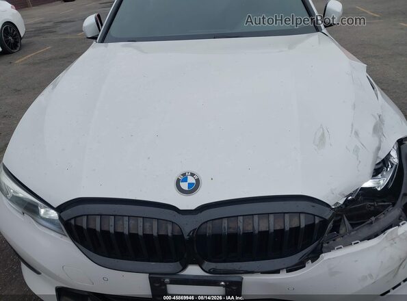 3MW5P7J0XM8B55110 2021 BMW 3 SERIES White Widok z tyłu