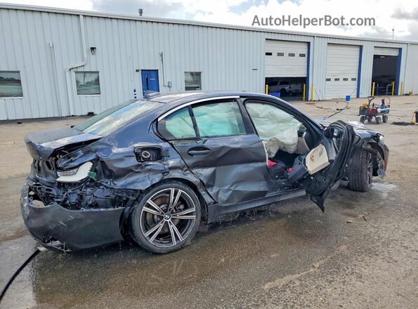 3MW5P7J0XM8B77902 2021 BMW 3 SERIES Charcoal Tył prawy