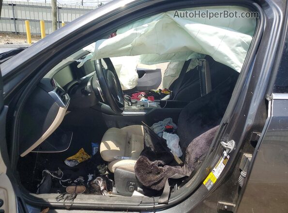 3MW5P7J0XM8B77902 2021 BMW 3 SERIES Charcoal Widok wnętrza z przodu