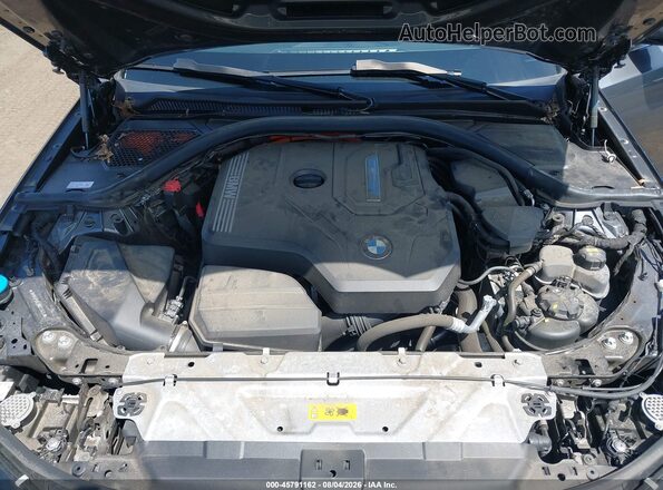 3MW5P9J02N8C23624 2022 BMW 3 SERIES Gray უკანა ხედი