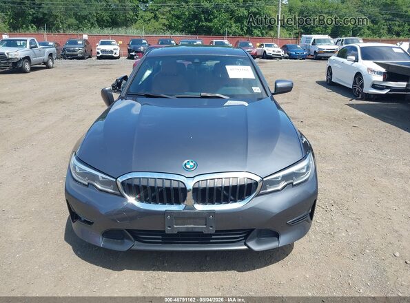 3MW5P9J02N8C23624 2022 BMW 3 SERIES Gray ხელსაწყოთა პანელის ხედი