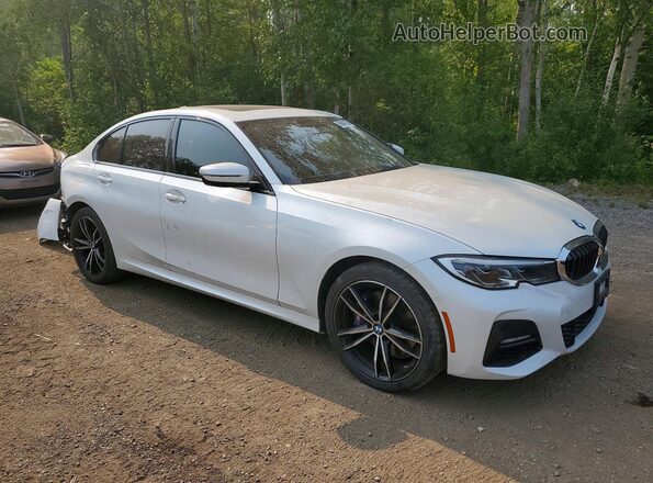 3MW5P9J03M8B52674 2021 BMW 3 SERIES White წინა მარჯვენა
