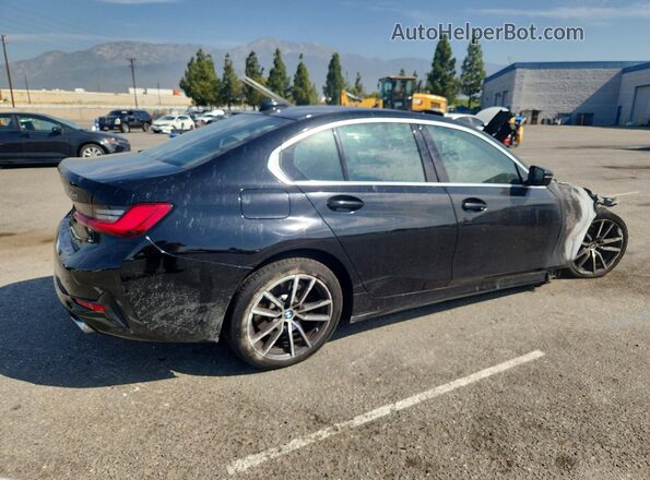3MW5P9J06M8B78797 2021 BMW 3 SERIES Черный Задняя правая четверть