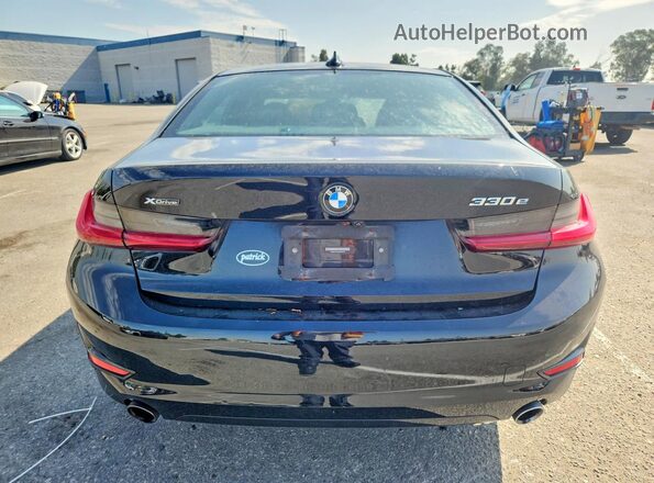 3MW5P9J06M8B78797 2021 BMW 3 SERIES Черный Вид сзади