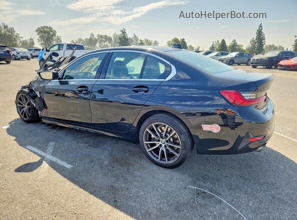 3MW5P9J06M8B78797 2021 BMW 3 SERIES Черный Задняя левая четверть