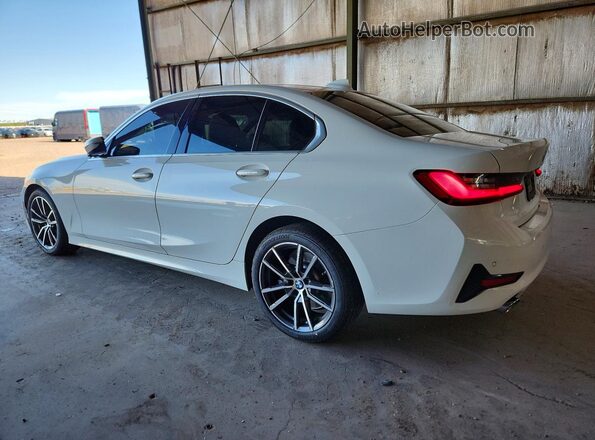 3MW5R1J00M8B91749 2021 BMW 3 SERIES White Trasero izquierdo