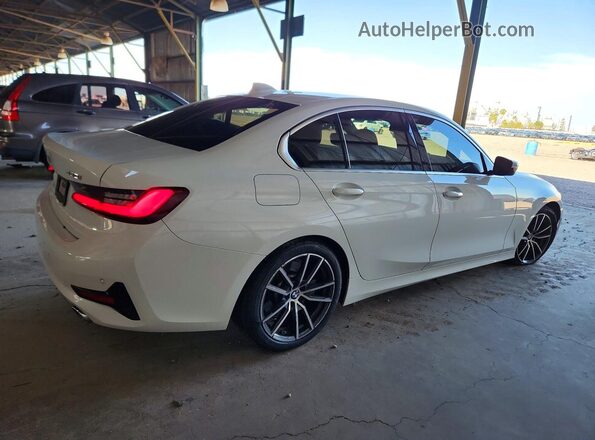 3MW5R1J00M8B91749 2021 BMW 3 SERIES White Trasero derecho