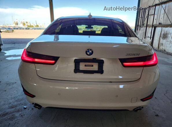 3MW5R1J00M8B91749 2021 BMW 3 SERIES White Vista trasera